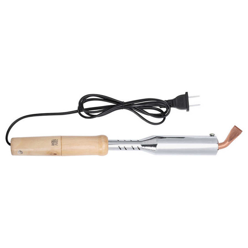 1 vnt. 220 V elektrinis lituoklis, didelio galingumo kalto antgalis, medinė rankena, lituoklio stoties įrankis, suvirinimo taisymas, perdirbimo įrankis