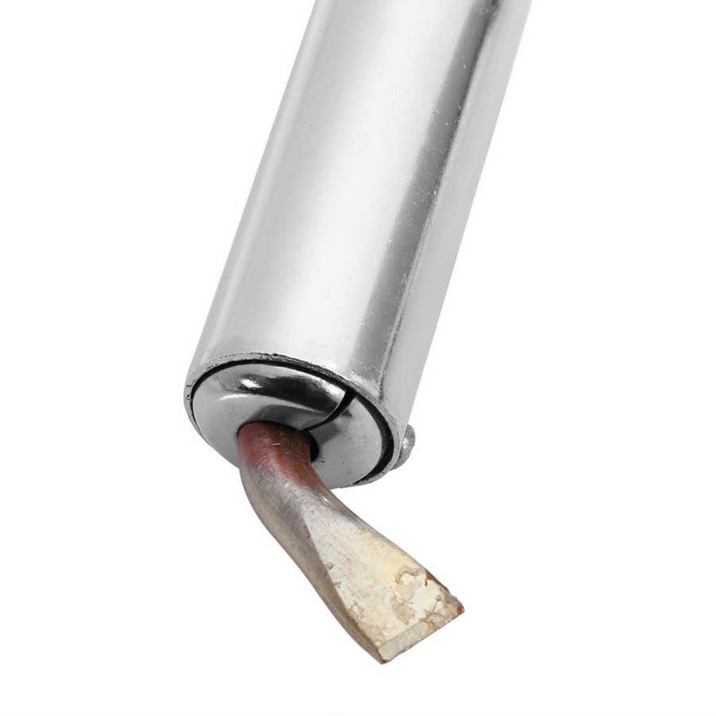 1 vnt. 220 V elektrinis lituoklis, didelio galingumo kalto antgalis, medinė rankena, lituoklio stoties įrankis, suvirinimo taisymas, perdirbimo įrankis