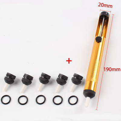 Metāla lodēšanas sūkņa atlodēšanas sūkņa noņemšanas vakuuma lodāmura atlodēšanas skārda pildspalva ar maiņas galviņu