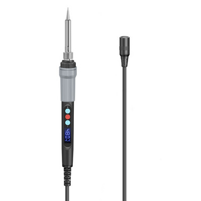 Električno lemilo od 72 W, digitalno podešavanje temperature, keramičko grijanje, odvojivi automobilski elektronički popravak, alati za zavarivanje