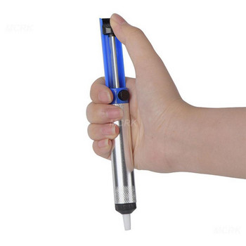 Устройство за засмукване на калай Всмукателно устройство за премахване на писалка за калай Ръчно изсмукване на здрав абсорбатор на калай Инструменти за засмукване на калай Пистолет за калаене Ръчен инструмент за заваряване