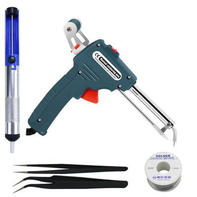 EU/US 60W lemilo za automatsko zavarivanje Pošalji pištolj za odlemljivanje Pumpa za odlemljivanje za popravak tiskanih ploča DIY alat za lemljenje