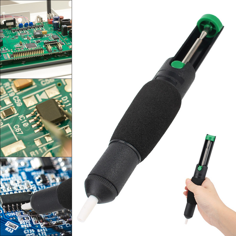 Erőteljes kiforrasztó szivattyú Vákuumos forrasztópáka Kiforrasztópisztoly Szívóón Csúszásgátló fogantyú Kézi hegesztőeszközök Forrasztószívó