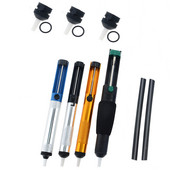 1Gb Alvas piesūcējs alumīnija metāla atlodēšanas sūknis, sūkšanas pistoles pildspalvas noņemšana, vakuuma lodāmurs atlodētājs rokas metināšanas instrumenti