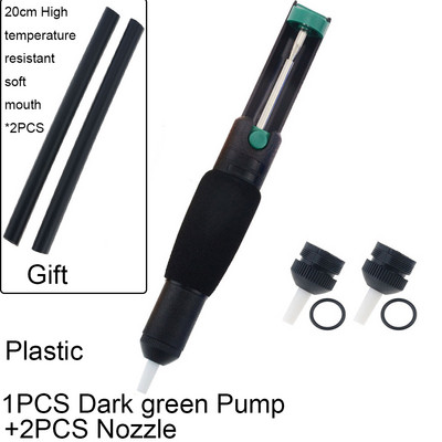 1Gb Alvas piesūcējs alumīnija metāla atlodēšanas sūknis, sūkšanas pistoles pildspalvas noņemšana, vakuuma lodāmurs atlodētājs rokas metināšanas instrumenti