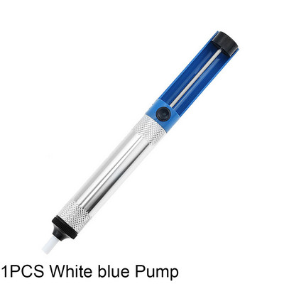 1Gb Alvas piesūcējs alumīnija metāla atlodēšanas sūknis, sūkšanas pistoles pildspalvas noņemšana, vakuuma lodāmurs atlodētājs rokas metināšanas instrumenti