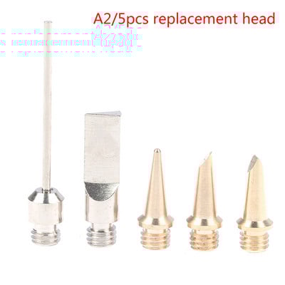 Kit de fier de lipit portabil 4in1, 1300 Celsius, stilou de sudare, arzător cu butan, pistoletă, fier de lipit, fără fir, instrument cu vârf de butan
