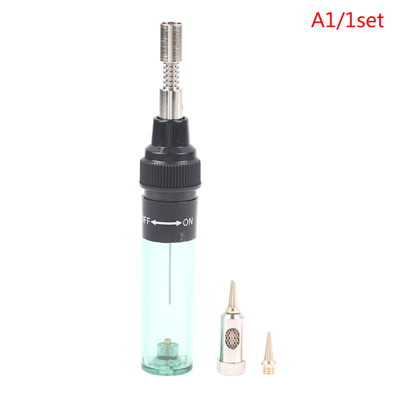 Kit de fier de lipit portabil 4in1, 1300 Celsius, stilou de sudare, arzător cu butan, pistoletă, fier de lipit, fără fir, instrument cu vârf de butan