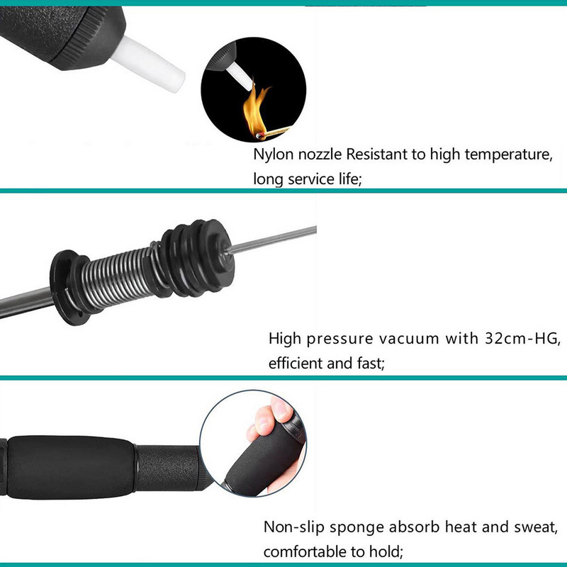 STONEGO kiforrasztó szivattyú – hatékony forrasztószívó eszköz a kiforrasztáshoz és a forrasztómaradványok eltávolításához