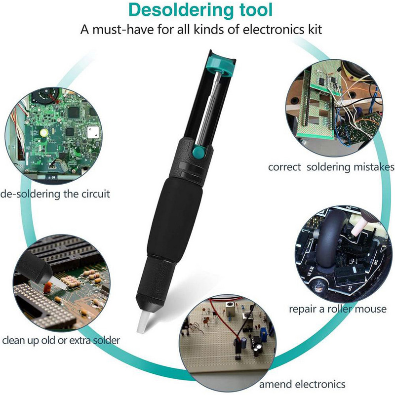 STONEGO kiforrasztó szivattyú – hatékony forrasztószívó eszköz a kiforrasztáshoz és a forrasztómaradványok eltávolításához