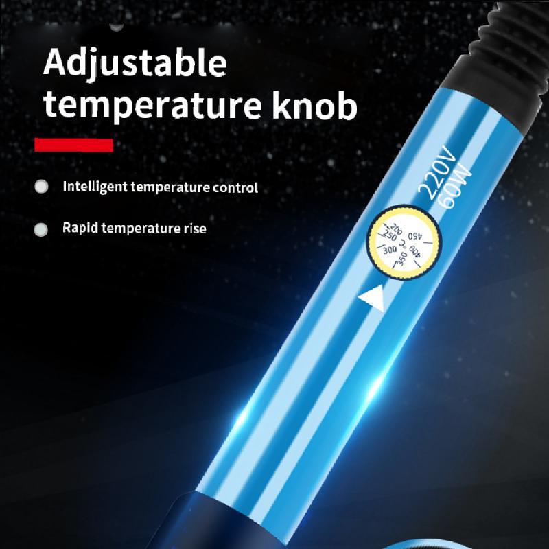 Forrasztópáka Állítható hőmérsékletű Elektromos 220V 110V 60W 80W Hegesztő forrasztóanyag-újrafeldolgozó állomás Meleg ceruzacsúcsok javítószerszám