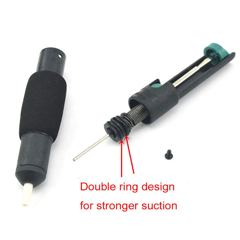 Aliuminio metalo išlitavimo siurblys, siurbiamas skardos pistoletas, litavimo siurbtukas, nuėmimas vakuuminiu lituokliu lituokliu, rankinio suvirinimo įrankiai