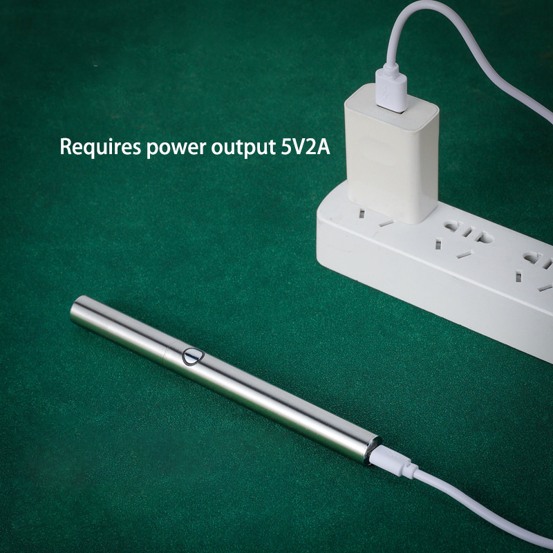 Kit fier de lipit cu baterie USB cu capac 5V 8W cu indicator USB instrument portabil microelectronic de reparare fier de lipit