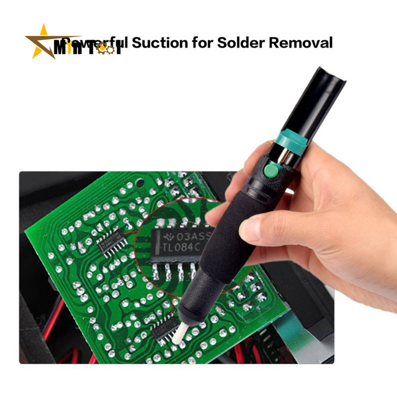 Erőteljes kiforrasztó szivattyú szívó ón vákuum forrasztópáka kiforrasztó pisztoly forrasztó toll eltávolítás hegesztéshez kéziszerszám tartozékok