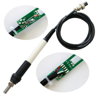 QUECOO 5pin T12-M8 9501 907 P9 Mâner 1,1 m pentru stație fier de lipit STM32 T12-955/958 Controler electric digital de temperatură