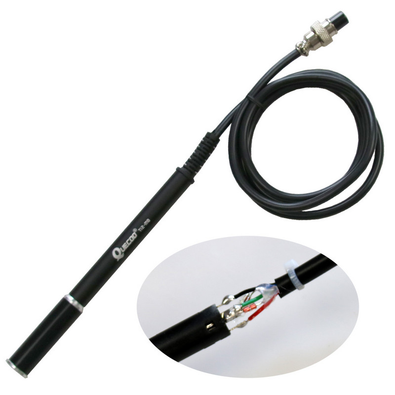 QUECOO 5pin T12-M8 9501 907 P9 Mâner 1,1 m pentru stație fier de lipit STM32 T12-955/958 Controler electric digital de temperatură