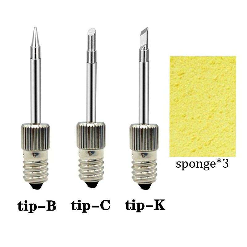 Zamjenski vrhovi za lemljenje E10 sučelje Baterija Otporna na koroziju Dugi životni električni vrhovi za lemljenje za unutarnje prostore