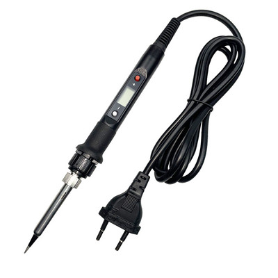 Lituoklio komplektas reguliuojama temperatūra 220V 80W LCD litavimo suvirinimo įrankiai Keraminiai šildytuvai litavimo antgaliai Litavimo siurblys