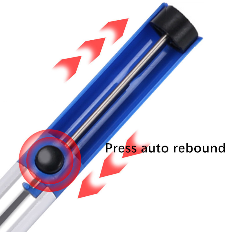 Alumīnija metāla atlodēšanas iesūkšanas skārda sūknis lodēšanas pildspalvas vakuuma noņemšanas rīks dzelzs atlodēšanas rokas metināšanas rīks