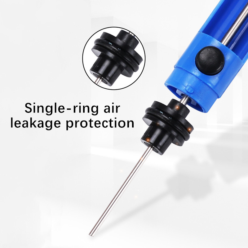 Alumīnija metāla atlodēšanas iesūkšanas skārda sūknis lodēšanas pildspalvas vakuuma noņemšanas rīks dzelzs atlodēšanas rokas metināšanas rīks