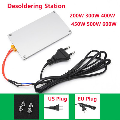 722 Θέρμανση Soldering Chip Rectangle Αποκόλληση αλουμινίου BGA led lamp desoldering station PTC Split Plate 300W 400W 500W 600W