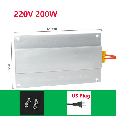 722 Šildymas Litavimo lustas Stačiakampis Aliuminis Išlitavimas BGA LED lempos išlitavimo stotis PTC Split Plate 300W 400W 500W 600W