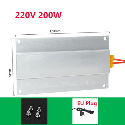 722 Šildymas Litavimo lustas Stačiakampis Aliuminis Išlitavimas BGA LED lempos išlitavimo stotis PTC Split Plate 300W 400W 500W 600W