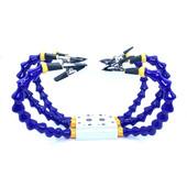 Stalo gnybtų litavimo stotis su lanksčiomis rankomis Lituoklio laikiklis PCB suvirinimo remonto įrankiai Vise rankinio suvirinimo stotis