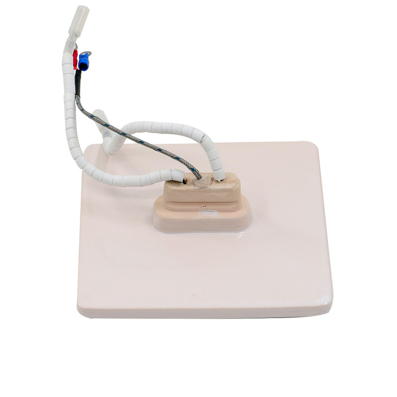 120 * 120 mm šildymo plokštė tolimojo infraraudonųjų spindulių keraminė šildymo plyta GORDAK 853 863 BGA perdirbimo stotis, skirta 600 W 110 V / 220 V