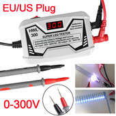 Daugiafunkcis LED juostelių karoliukų testavimo įrankis 0-300V išvestis LED televizoriaus foninio apšvietimo testeris LED įrankis Daugiafunkcis skaitmeninis ekranas EU/US kištukas