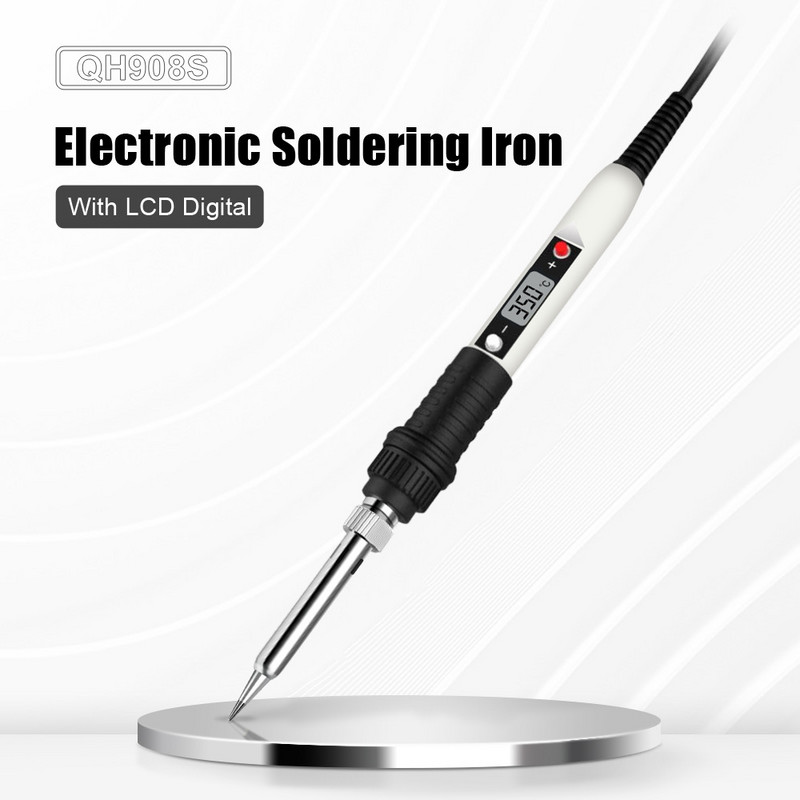 JCD 908S Ηλεκτρικό Συγκολλητικό Σίδερο 220V 110V 80W LCD Ψηφιακή οθόνη ρυθμιζόμενης θερμοκρασίας Εργαλεία επισκευής σταθμού επισκευής συγκόλλησης
