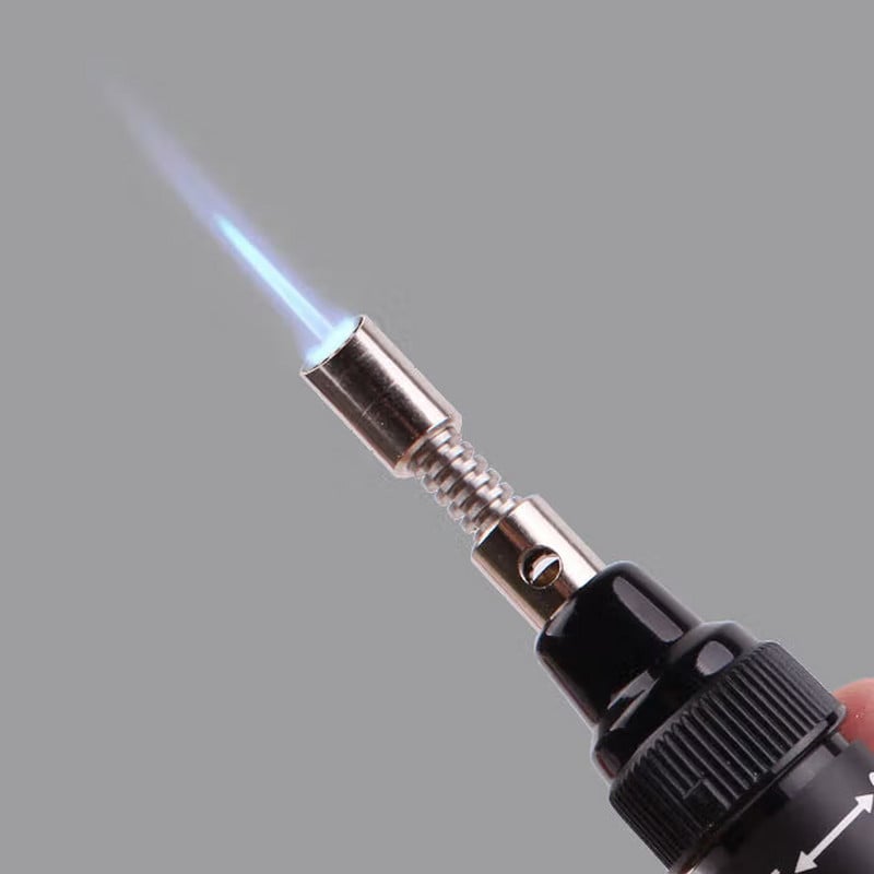 Fier de lipit pe gaz portabil 4 ÎN 1 Pistol de sudare cu gaz butan fără fir Pix de sudare 1300 ℃ Arzător Mini instrumente de sudură cu butan