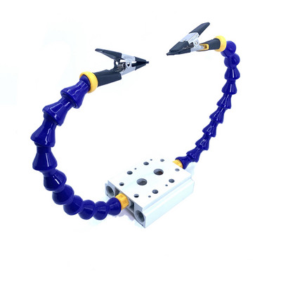 Suolai Vise stalo gnybtas su lanksčia rankena aliuminio lydinio gnybtu litavimo geležies laikiklis spausdintinės plokštės suvirinimo remontas