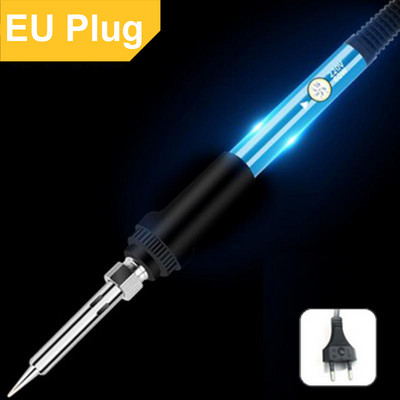 Aleekit lodāmurs 60 W regulējamas temperatūras elektriskā lodāmura pārstrādes stacijas roktura karstuma zīmuļa metināšanas remonta rīks