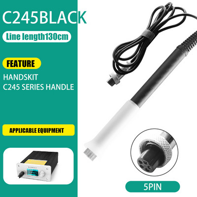 Forrasztóállomás fogantyúja T12, JBC 210 245 115 forrasztóállomás fogantyúja, fogantyúval kompatibilis ugyanazon modell forrasztócsúcs