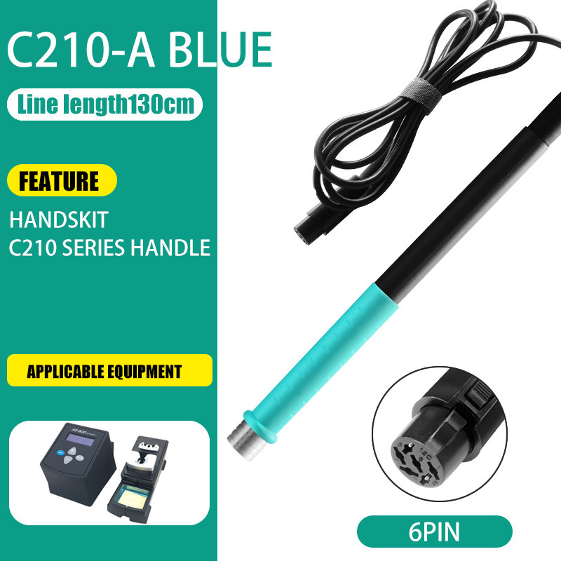 Forrasztóállomás fogantyúja T12, JBC 210 245 115 forrasztóállomás fogantyúja, fogantyúval kompatibilis ugyanazon modell forrasztócsúcs