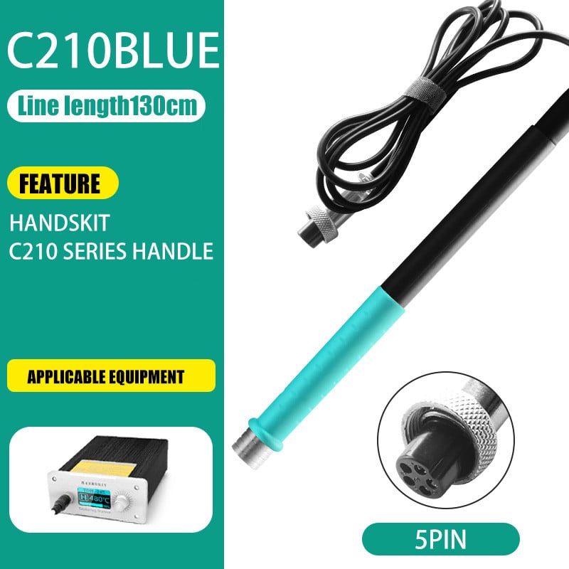 Forrasztóállomás fogantyúja T12, JBC 210 245 115 forrasztóállomás fogantyúja, fogantyúval kompatibilis ugyanazon modell forrasztócsúcs