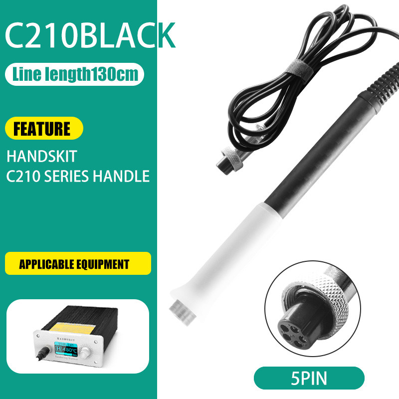 Forrasztóállomás fogantyúja T12, JBC 210 245 115 forrasztóállomás fogantyúja, fogantyúval kompatibilis ugyanazon modell forrasztócsúcs