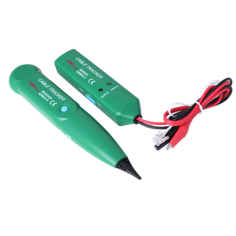 MS6812 Cable Tracker Tester Professional Line ανιχνευτής LAN Τηλεφωνικός ανιχνευτής καλωδίων για UTP STP Cat5 Cat6 Line Finder