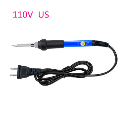 Mini fier de lipit Fier de lipit electric cu temperatură reglabilă 60W Stație de reparare a lipirii pentru sudare Căldură creion vârfuri instrument de reparare