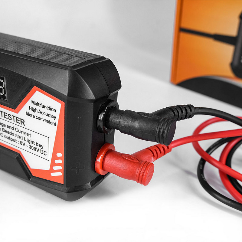 Tester LED 0-300V Tensiune adaptivă Lumină LED și Tester pentru iluminare de fundal TV Benzi LED multifuncționale Instrument de testare a mărgele de lampă Repa de lumină