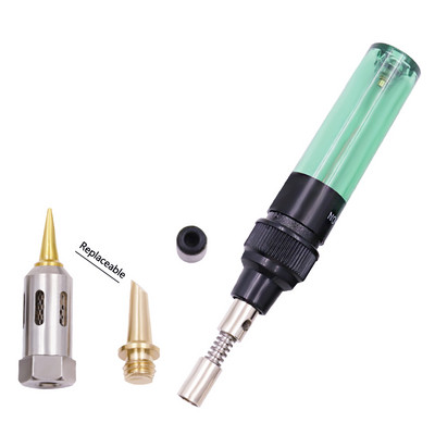 1300 Celsijaus butanas 4 viename nešiojamasis dujinis lituoklis dujinis pūtimo pistoletas belaidis šildymo įrankis pūtimo rašiklis degiklio suvirinimo įrankiai