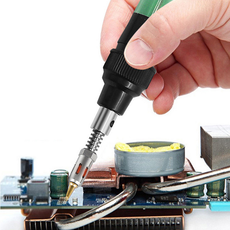 1300 Celsijaus butanas 4 viename nešiojamasis dujinis lituoklis dujinis pūtimo pistoletas belaidis šildymo įrankis pūtimo rašiklis degiklio suvirinimo įrankiai