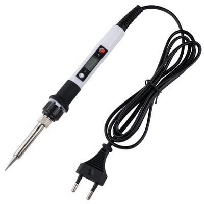 80W-os elektromos forrasztópáka LCD állítható hőmérsékletű 220V/110V forrasztószerszám forrasztójavító mobiltelefon-készlet