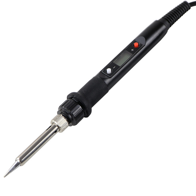 80W-os elektromos forrasztópáka LCD állítható hőmérsékletű 220V/110V forrasztószerszám forrasztójavító mobiltelefon-készlet