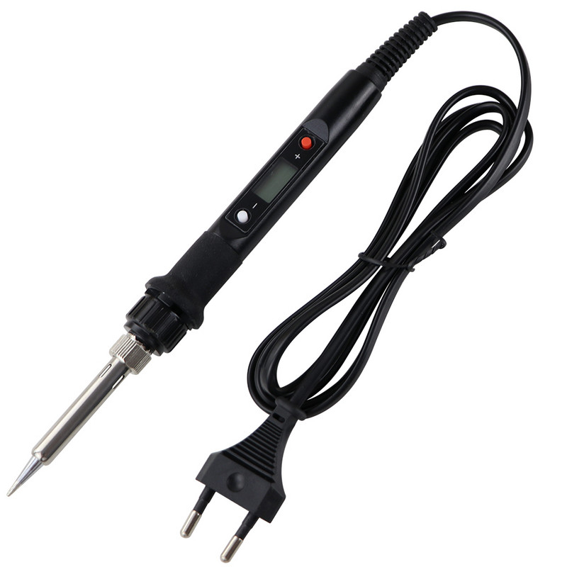 80W-os elektromos forrasztópáka LCD állítható hőmérsékletű 220V/110V forrasztószerszám forrasztójavító mobiltelefon-készlet