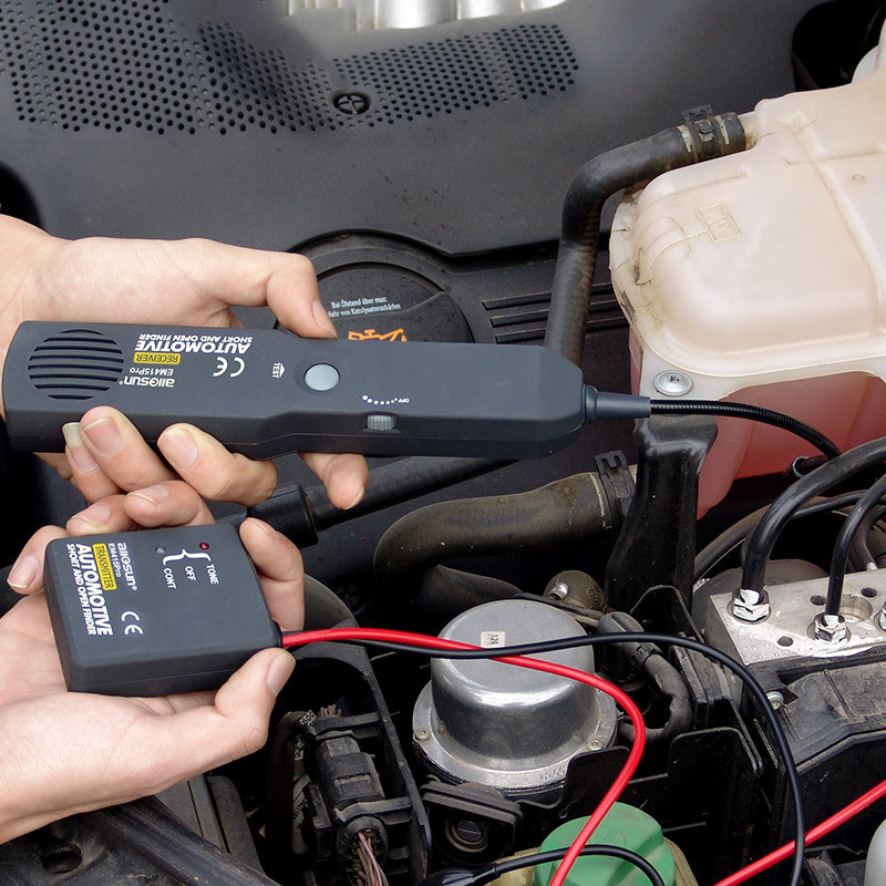 EM415pro Cable Tracker Δοκιμαστής αυτοκινήτων Καλωδιακή ράβδος κοντό ανοιχτό εργαλείο επισκευής ιχνηλάτη αυτοκινήτου γραμμή τόνου διάγνωσης