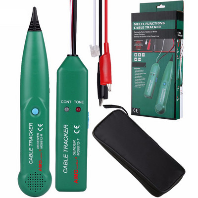 MS6812 Professional Cable Tracker Tester Line LAN detektor UTP STP Telefon Wire Tracer Lokacija prijelomne točke Dijagnostički ton