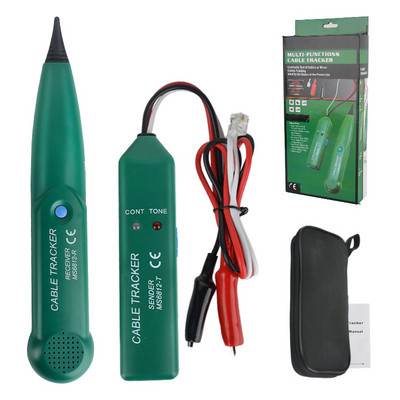 Kábelkövető tesztelő Professzionális vonali LAN detektor UTP STP Telefon vezeték nyomkövető Töréspont helye Diagnosztizálja Tone Wire Tracker