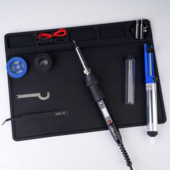 Jootematt Töömatt Jootejaama komplekt Silikoonist paranduspadi ESD Antistaatiline kuumuskindel isolatsiooni hooldusplatvorm